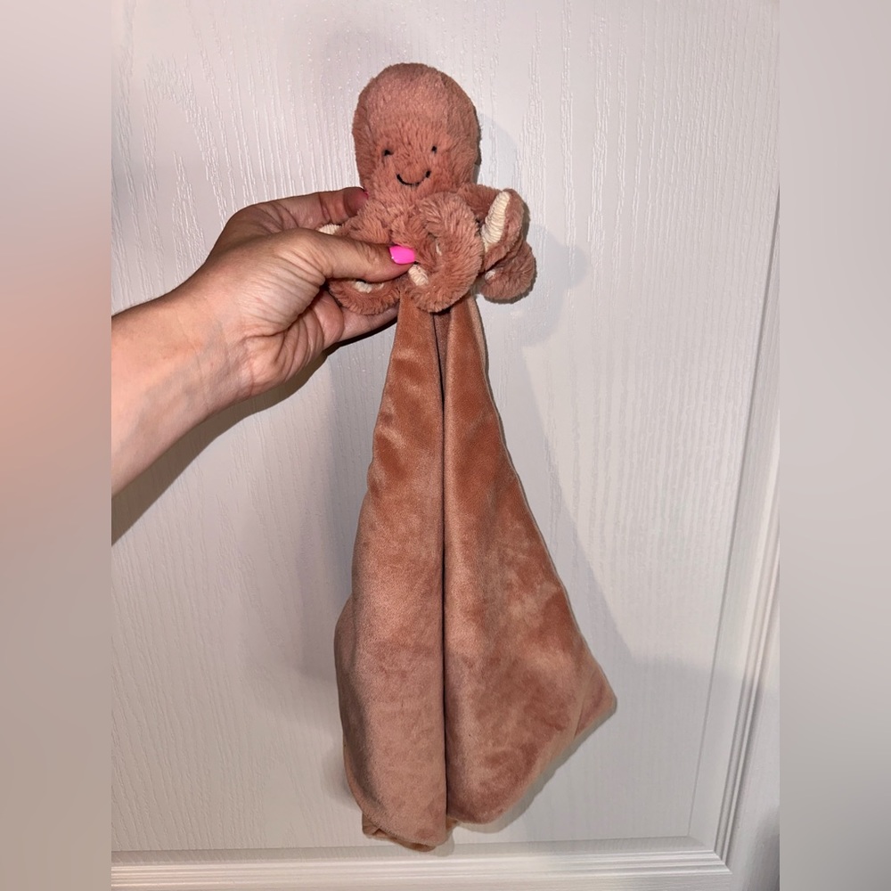 Jellycat octopus lovey blanket